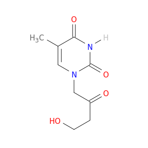 (4-Hydroxy-2-oxo-butyl)thymine