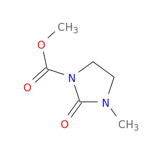 1-Imidazolidinecarboxylic acid, 3-methyl-2-oxo-, methyl ester