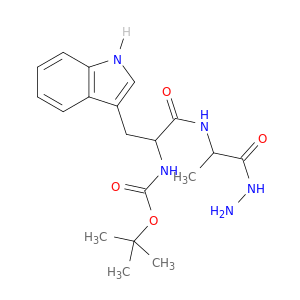 TERT-BUTYL N-[1-[1-(HYDRAZINECARBONYL)ETHYLCARBAMOYL]-2-(1H-INDOL-3-YL)ETHYL]CARBAMATE