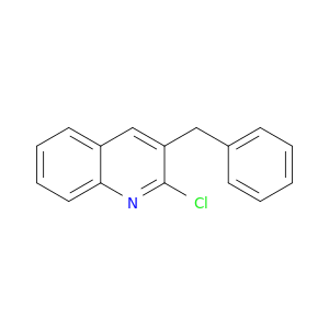 Quinoline, 2-chloro-3-(phenylmethyl)-