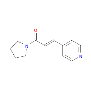 Pyrrolidine, 1-[(2E)-1-oxo-3-(4-pyridinyl)-2-propenyl]-