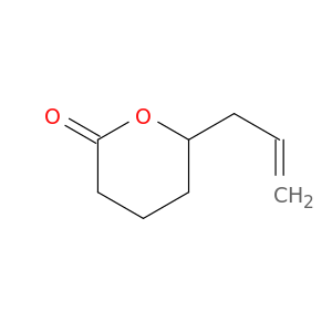 2H-Pyran-2-one, tetrahydro-6-(2-propenyl)-