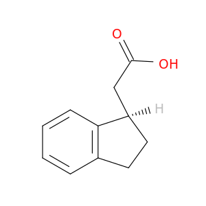 1H-Indene-1-acetic acid, 2,3-dihydro-, (R)-