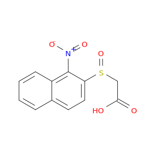 Acetic acid, [(1-nitro-2-naphthalenyl)sulfinyl]-