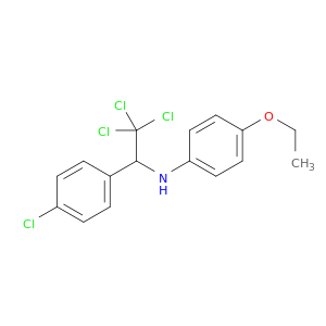 4-ETHOXY-N-(2,2,2-TRICHLORO-1-(4-CHLOROPHENYL)ETHYL)ANILINE