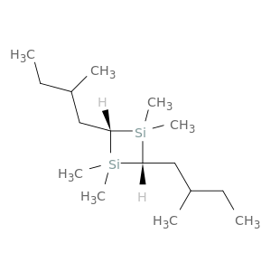 1,3-Disilacyclobutane, 1,1,3,3-tetramethyl-2,4-bis(2-methylbutyl)-, cis-