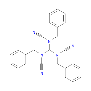 Cyanamide, methylidynetris[(phenylmethyl)-