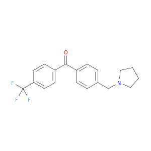 4-PYRROLIDIN-1-YLMETHYL-4'-TRIFLUOROMETHYLBENZOPHENONE