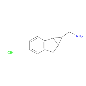 1H,1aH,6H,6aH-cyclopropa[a]inden-1-ylmethanamine hydrochloride