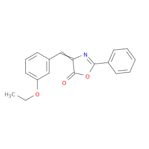 5(4H)-Oxazolone, 4-[(3-ethoxyphenyl)methylene]-2-phenyl-