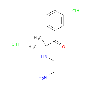 1-Propanone,2-[(2-aminoethyl)amino]-2-methyl-1-phenyl-, hydrochloride (1:2)