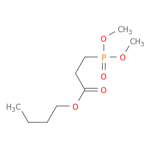 Propanoic acid, 3-(dimethoxyphosphinyl)-, butyl ester