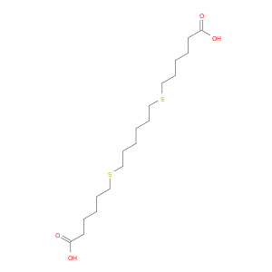 6-((6-((5-CARBOXYPENTYL)THIO)HEXYL)THIO)HEXANOIC ACID
