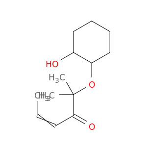 4-Hexen-3-one, 2-[(2-hydroxycyclohexyl)oxy]-2-methyl-