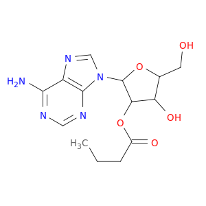 BUTYRIC ACID 2-(6-AMINO-PURIN-9-YL)-4-HYDROXY-5-HYDROXYMETHYL-TETRAHYDRO-FURAN-3-YL ESTER