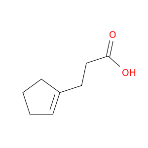 1-Cyclopentene-1-propanoic acid