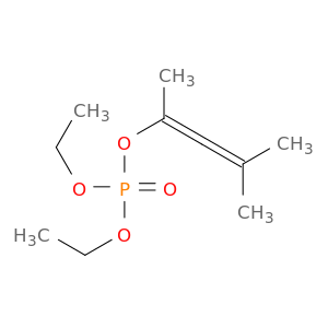 Phosphoric acid, 1,3-dimethyl-1,2-butadienyl diethyl ester