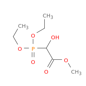 Acetic acid, 2-(diethoxyphosphinyl)-2-hydroxy-, methyl ester