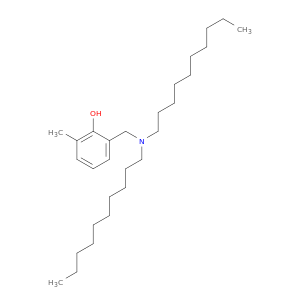 Phenol, 2-[(didecylamino)methyl]-6-methyl-