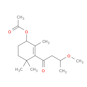1-[3-(ACETYLOXY)-2,6,6-TRIMETHYL-1-CYCLOHEXEN-1-YL]-3-METHOXY-1-BUTANONE