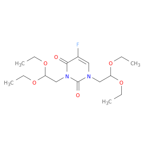 1,3-双(2,2-二乙氧基乙基)-5-氟-2,4(1H,3H)-吡啶二烷基