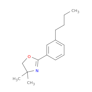 Oxazole, 2-(3-butylphenyl)-4,5-dihydro-4,4-dimethyl-