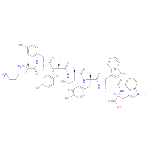 L-Tryptophan, L-lysyl-L-tyrosyl-L-tyrosyl-L-leucyl-L-tyrosyl-L-tryptophyl-