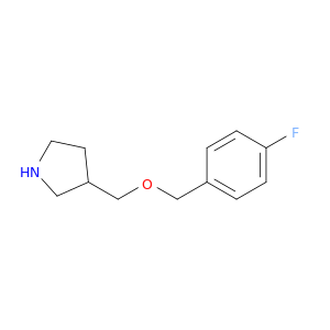 3-[[(4-Fluorophenyl)methoxy]methyl]-pyrrolidine