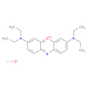 苯氧吡啶-5-Ium,3,7-双(二乙基氨基)-,氢氧化物(1：1)