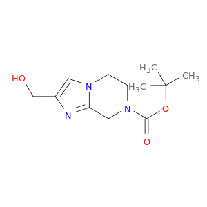 2-(羟基甲基)-5,6-二氢咪唑并[1,2-a]吡嗪-7(8H)-甲酸叔丁酯