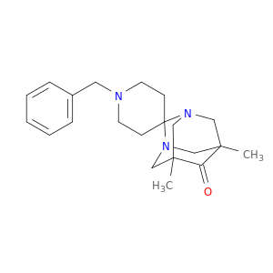 1'-BENZYL-5,7-DIMETHYL-6-OXOSPIRO(1,3-DIAZAADAMANTANE-2,4'-PIPERIDINE)