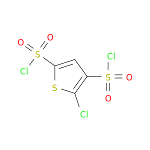 2,4-Thiophenedisulfonyldichloride, 5-chloro-