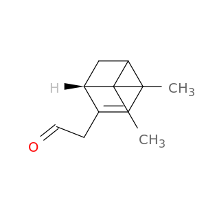 Bicyclo[3.1.1]hept-2-ene-2-acetaldehyde, 6,6-dimethyl-, (1R)-
