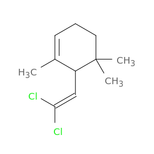 Cyclohexene, 6-(2,2-dichloroethenyl)-1,5,5-trimethyl-