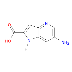1H-吡咯并[3,2-B]吡啶-2-羧酸,6-氨基-
