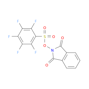 1H-Isoindole-1,3(2H)-dione, 2-[[(pentafluorophenyl)sulfonyl]oxy]-