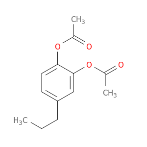 1,2-Benzenediol,4-propyl-, 1,2-diacetate