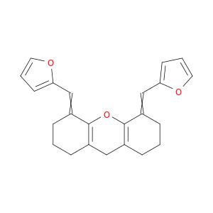 1H-Xanthene, 4,5-bis(2-furanylmethylene)-2,3,4,5,6,7,8,9-octahydro-