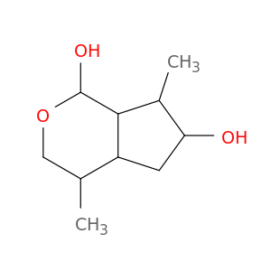 Cyclopenta[c]pyran-1,6-diol, octahydro-4,7-dimethyl-