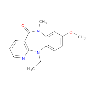 N11-ETHYL-8-METHOXY-N6-METHYL-6,11-DIHYDRO-5H-PYRIDO[2,3-B][1,5]BENZODIAZEPIN-5-ONE