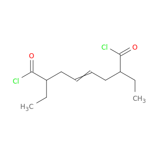 4-Octenedioyl dichloride, 2,7-diethyl-