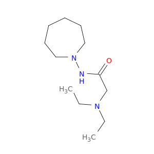 Acetamide, 2-(diethylamino)-N-(hexahydro-1H-azepin-1-yl)-