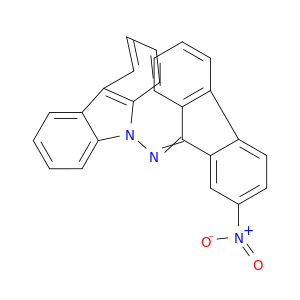 9H-Carbazol-9-amine, N-(2-nitro-9H-fluoren-9-ylidene)-