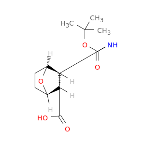 rel-(1R,2S,3R,4S)-3-[[(叔丁氧基)羰基]氨基]-7-氧杂双环[2.2.1]庚烷-2-羧酸