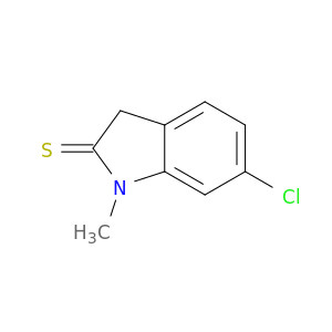 6-chloro-1-methyl-2,3-dihydro-1H-indole-2-thione