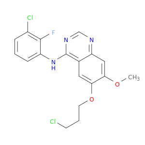 N-(3-Chloro-2-fluorophenyl)-6-(3-chloropropoxy)-7-methoxyquinazolin-4-amine
