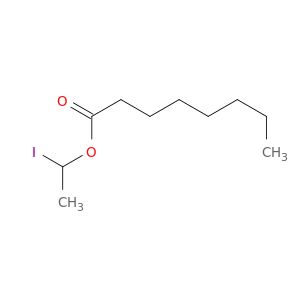 Octanoic acid, 1-iodoethyl ester