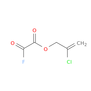 Acetic acid, fluorooxo-, 2-chloro-2-propenyl ester