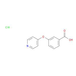 3-(Pyridin-4-yloxy)benzoic Acid Hydrochloride