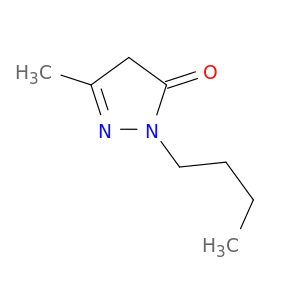 3H-Pyrazol-3-one,2-butyl-2,4-dihydro-5-methyl-